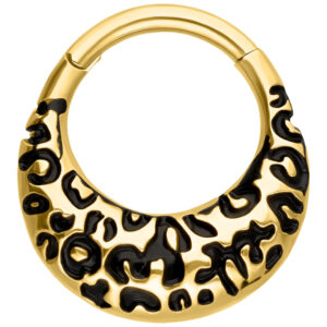 Chunky Leopard Septum Clicker