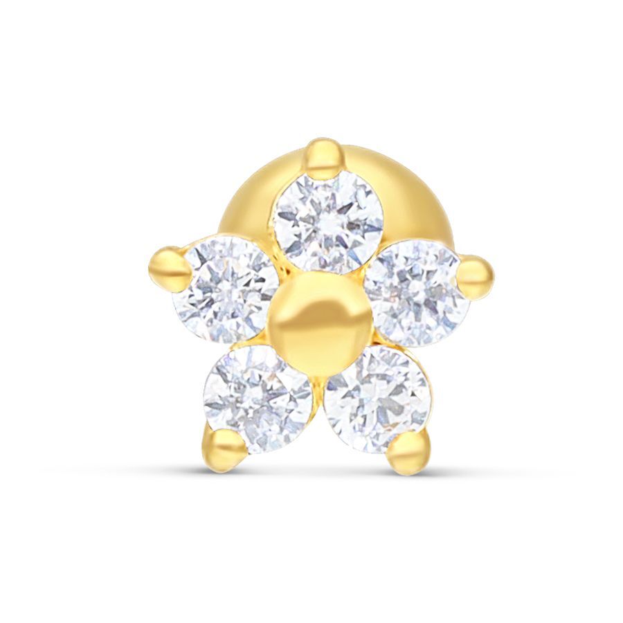 18k Crystal Flower 18k Crystal Flower