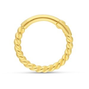18k Rope Ring 