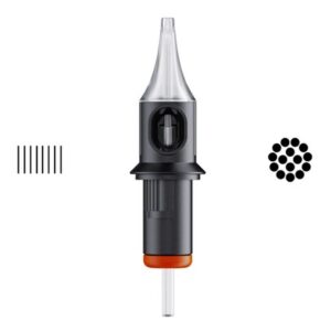 Cheyenne Open Liner con 15 agujas sobre fondo blanco