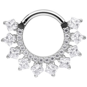 Clicker de septum Crystal Halo