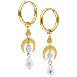 Celestial Light Hoops Pair - Oro