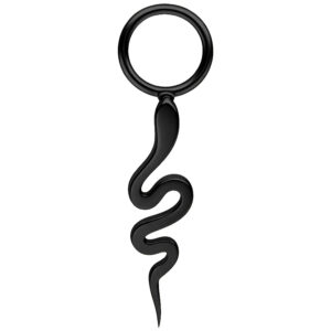 Snake Pendant - Negro