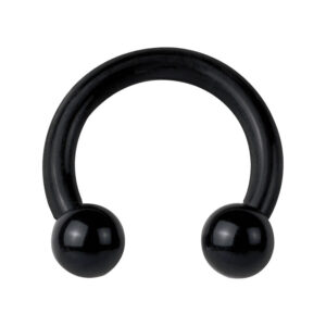 Black Circular Barbell
