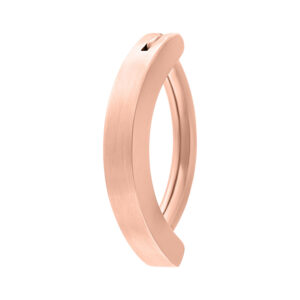 Plain Belly Arch Clicker - Oro Rosa