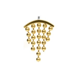 Wildcat® - Accesorio Hidden Helix Interno 18K con Cadena Bubble