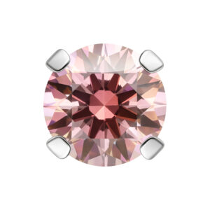 Accesorio con engaste de púas para labret de ajuste perfecto