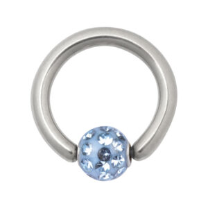Sealed Multi Jewelled Clip in Ring