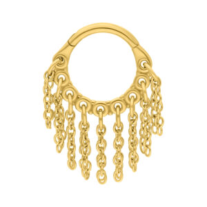 Clicker de cadenitas pequeñas - Oro