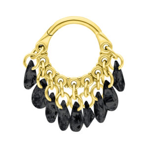 Clicker de cristales colgantes