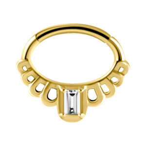 Hinged Princess Clicker - Oro