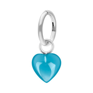 Stone Heart Belly Ring