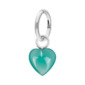 Stone Heart Belly Ring