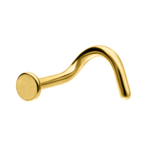 Basic Disc Nosestud - Oro