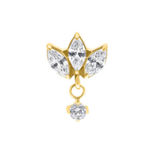 Accesorio Soraya para joyería con rosca interna