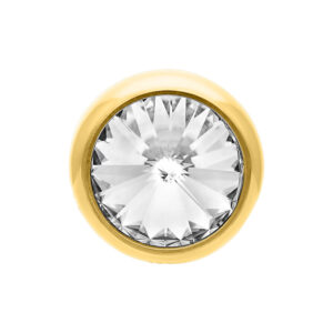 Bola decorativa con rosca lateral.