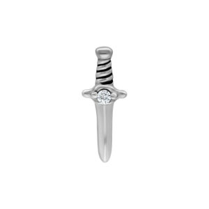 Accesorio Internally Crystal Dagger