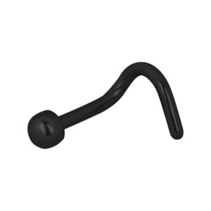 Semisphere Nosestud - Negro