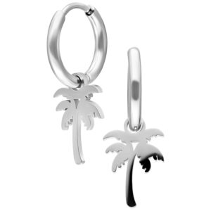 Mini Palm Hoops Pair