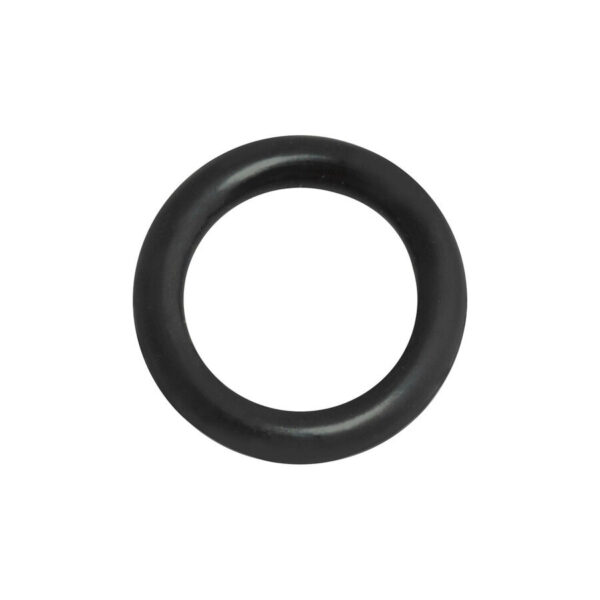 Anillo redondo negro Reserves sobre fondo blanco