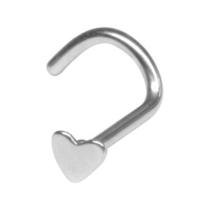 Heart Nostril Stud Nosestud