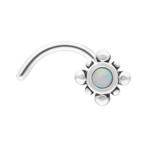 Oriental Synthetic Opal Nosestud