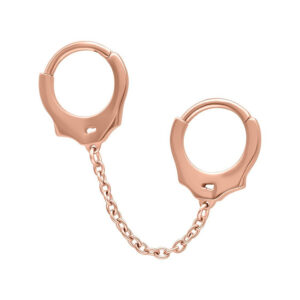 Cuffs Short Chain - Oro Rosa