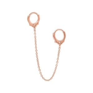 Cuffs Long Chain - Oro Rosa