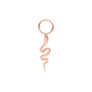 Snake Pendant - Oro Rosa