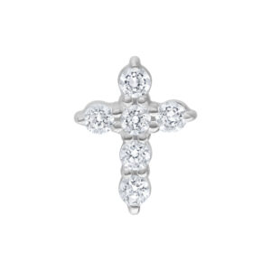 Push Fit Crystal Cross Accesorio