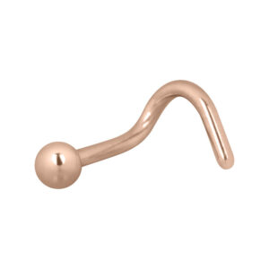 Basic Ball Nosestud - Oro Rosa