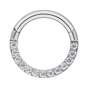 Pave Set Septum Clicker