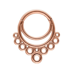 Bubble Septum Clicker - Oro Rosa