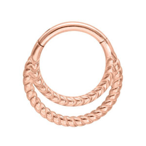 Double Twisted Clicker - Oro Rosa