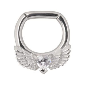 Clicker de Corazón con alas