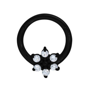 Ice Flower Clicker - Negro