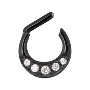 Jewelled Septum Clicker
