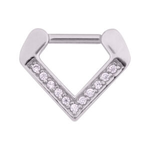 Jewelled Triangle Septum Clicker