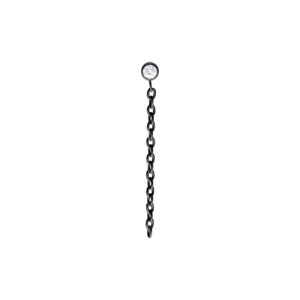 Accesorio Push Fit Crystal Chain - Negro