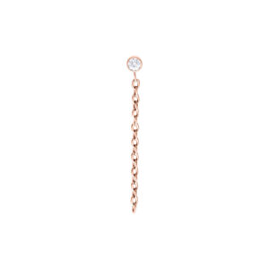 Accesorio Push Fit Crystal Chain - Oro Rosa