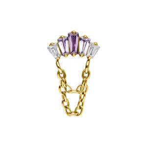 Accesorio Push Fit Azure Bloom Crystal