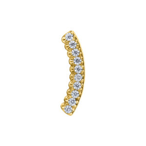 Accesorio Push Fit Crystal Arch - Oro