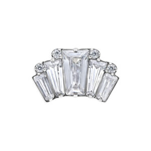 Accesorio Push Fit con Cristales Cuadrados.