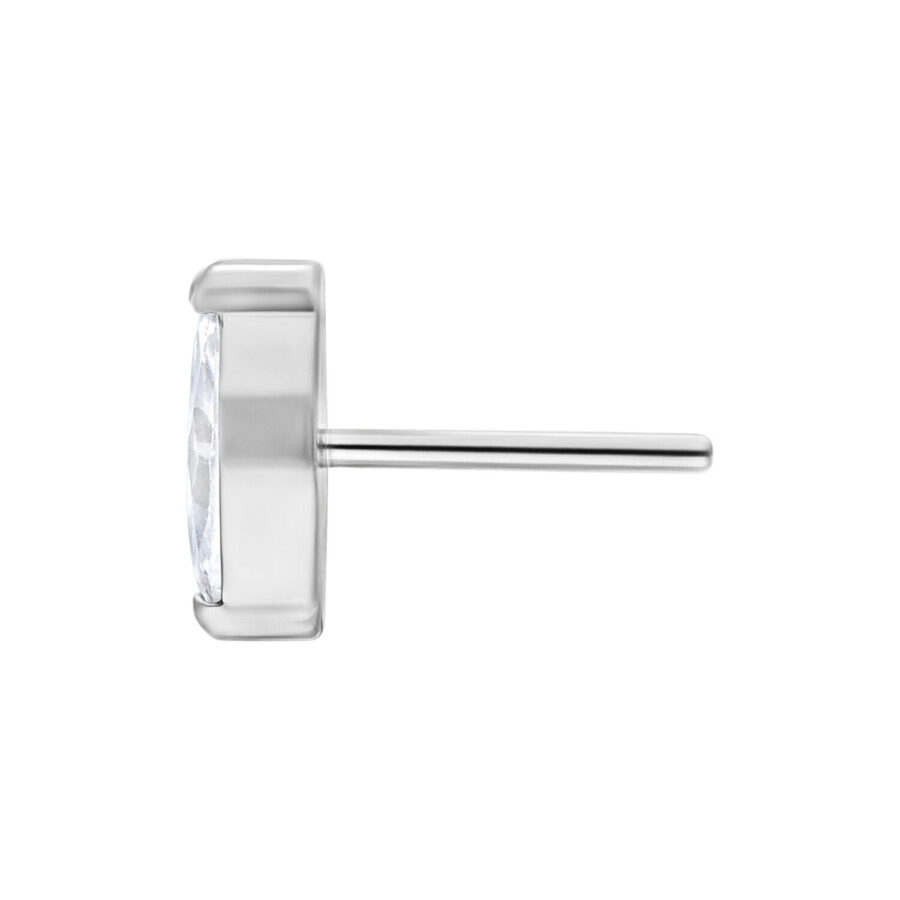 Push Fit Accesorio de Cristal Ovalado