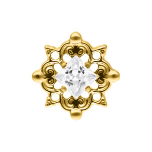 Accesorio Push Fit Winter Crystal Ornament - Oro