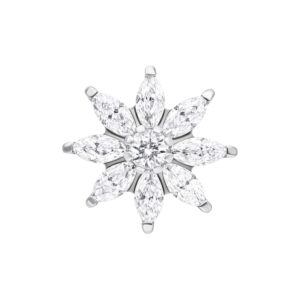 Accesorio Push Fit Winter Crystal Ice Flower