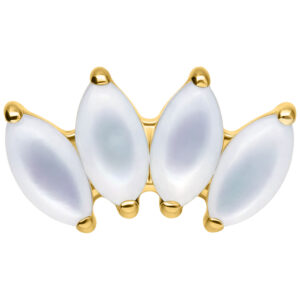 Accesorio Push Fit Natural Gemstone Crown