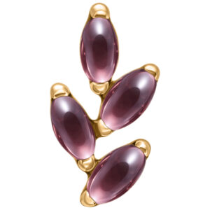 Push Fit Natural Gemstone Branch Attachment