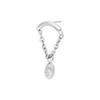 Accesorio Push Fit Crystal Triangle Hidden Helix