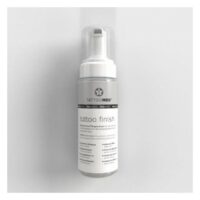Botella de Tattoomed Tattoo Finish sobre fondo blanco, 150ml